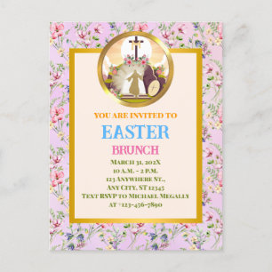 I am the resurrection and the life postcard