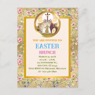 I am the resurrection and the life postcard