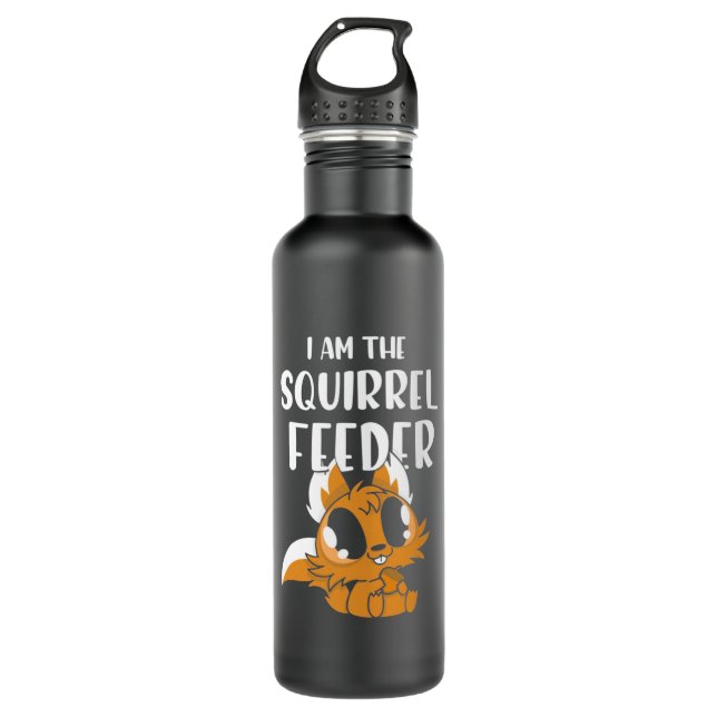 I Am The Squirrel Feeder 710 Ml Water Bottle (Front)