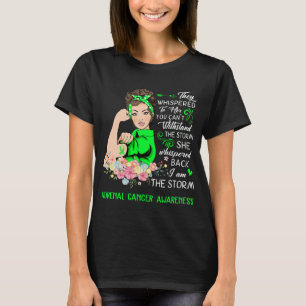 I Am The Storm Adrenal Cancer Awareness T-Shirt