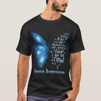 I am the storm Apraxia Awareness Butterfly T-Shirt
