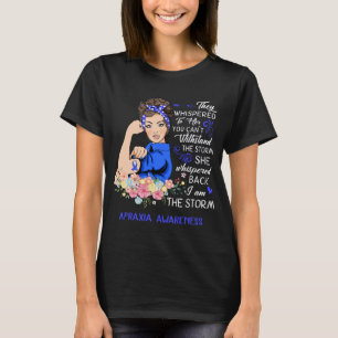 I Am The Storm Apraxia Awareness T-Shirt
