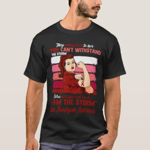 I Am The Storm BRAIN ANEURYSM AWARENESS T-Shirt