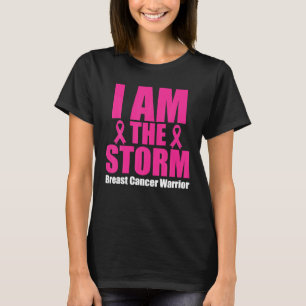 I Am The Storm Breast Cancer Survivor WARRIOR T-Shirt