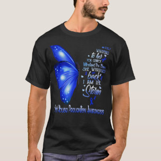 I Am The Storm Child Abuse Prevention Awareness Bu T-Shirt