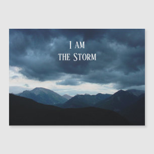 I Am The Storm Colorado Magnetic Card