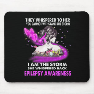 I Am The Storm Epilepsy Awareness Mouse Mat