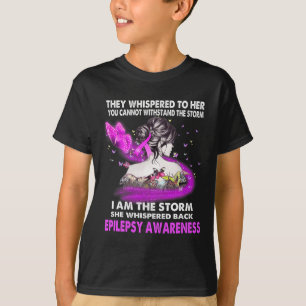 I Am The Storm Epilepsy Awareness T-Shirt