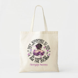 I Am The Storm Fibromyalgia Awareness Tote Bag