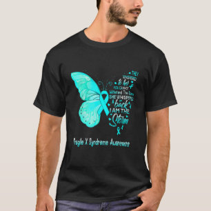 I Am The Storm Fragile X Syndrome Awareness Butter T-Shirt