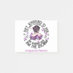 I Am The Storm Leiomyosarcoma Awareness Post-it Notes