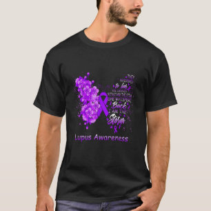 I Am The Storm Lupus Awareness Butterfly T-Shirt