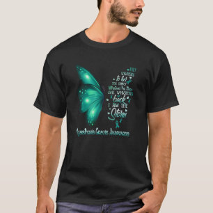 I Am The Storm Myasthenia Gravis Awareness Butterf T-Shirt