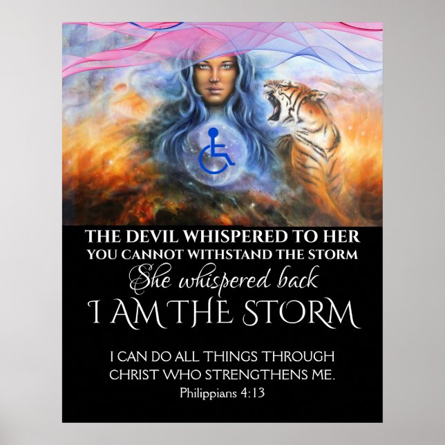 I Am The Storm Poster (Front)