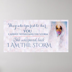I Am The Storm Poster