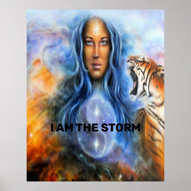 I Am The Storm Poster (Front)
