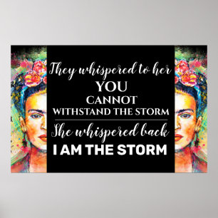 I Am The Storm Poster