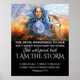 I Am The Storm Poster