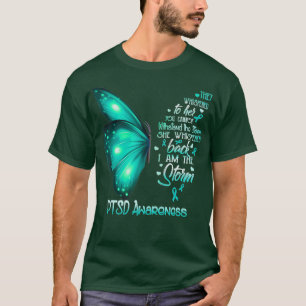 I am the storm PTSD Awareness Butterfly T-Shirt