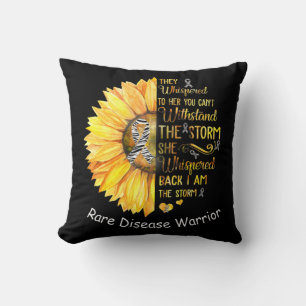 I am the Storm Rare Disease Warrior T-Shirt38  Cushion