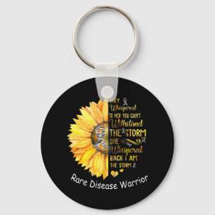 I am the Storm Rare Disease Warrior T-Shirt38  Key Ring