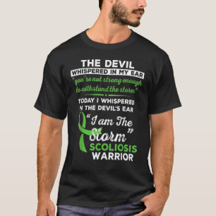 I Am The Storm Scoliosis Warrior T-Shirt