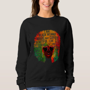 I Am The Storm Strong African Woman Black History Sweatshirt