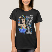 I Am The Storm Strong Woman Autism Awareness Puzzl