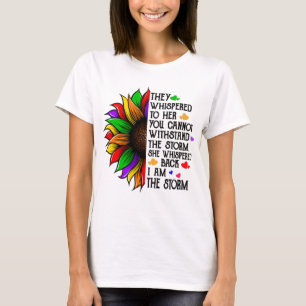 I Am The Storm/Sunflower T-Shirt