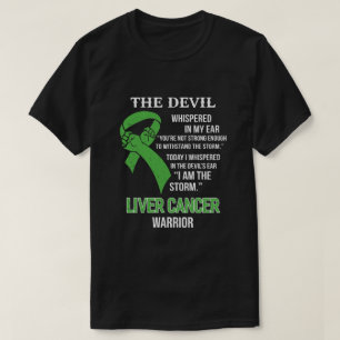 I Am The Storm Support Liver Cancer Awareness T-Shirt
