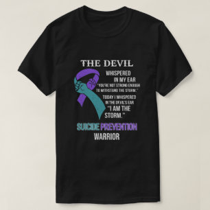I Am The Storm Support Suicide Prevention Awarenes T-Shirt