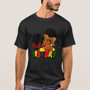 I Am The Strong African Queen Girls Black History T-Shirt