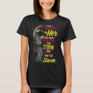 I Am The Strong African Queen girls Black History T-Shirt