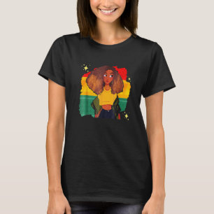 I Am The Strong African Queen Girls Black History T-Shirt