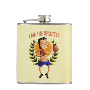 I am The Upsetter Hip Flask