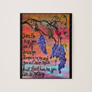 I am the Vine John 15 5 Jigsaw Puzzle