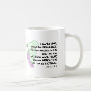 I am the vine, you are the branches... Mug
