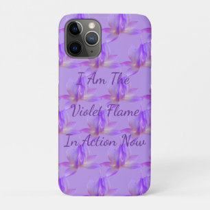 I Am The Violet Flame In Action With Lotus Lotus iPhone 11 Pro Case