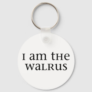 I am the Walrus Key Ring