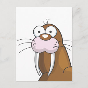i AM the Walrus Postcard