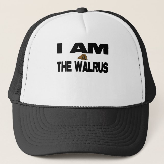 I Am the Walrus Trucker Hat (Front)