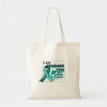 I AM TOUGHER THAN PCOS PCOS AWARENESS Teal Ribbon