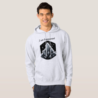 I am transparent hoodie