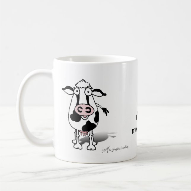 I AM udderly moovelous! Coffee Mug (Left)