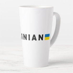 I am Ukrainian Latte Mug