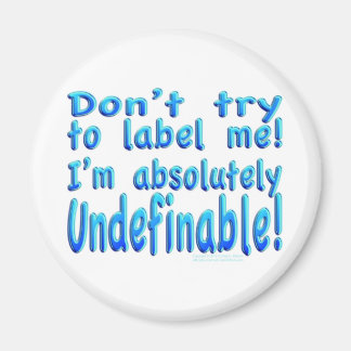 I am Undefinable! Magnet