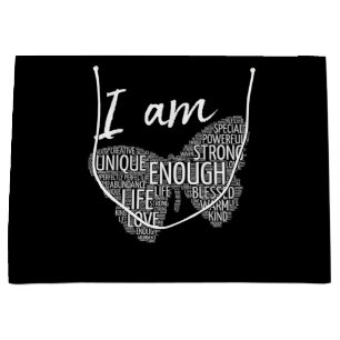 I Am Unique Strong Law of Attraction Positive Affi Large Gift Bag
