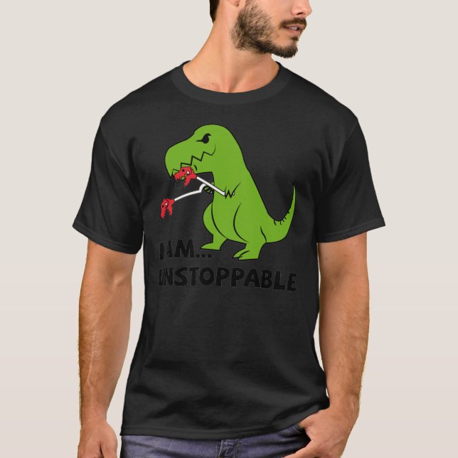I am unstoppable T-rex Essential T-Shirt (Front)