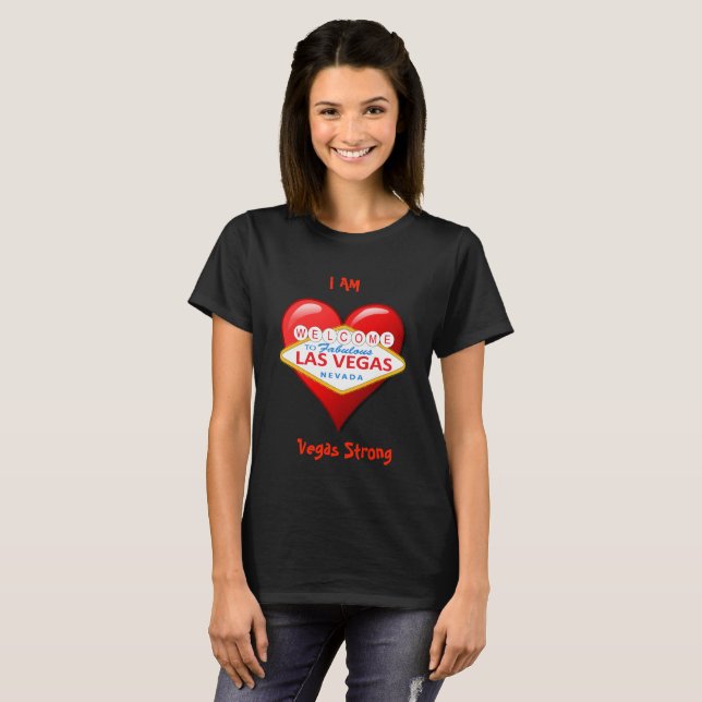 I Am Vegas Strong T-Shirt (Front Full)