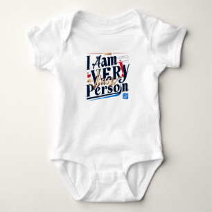 I Am Very Busy Person T-Shirt Baby Bodysuit